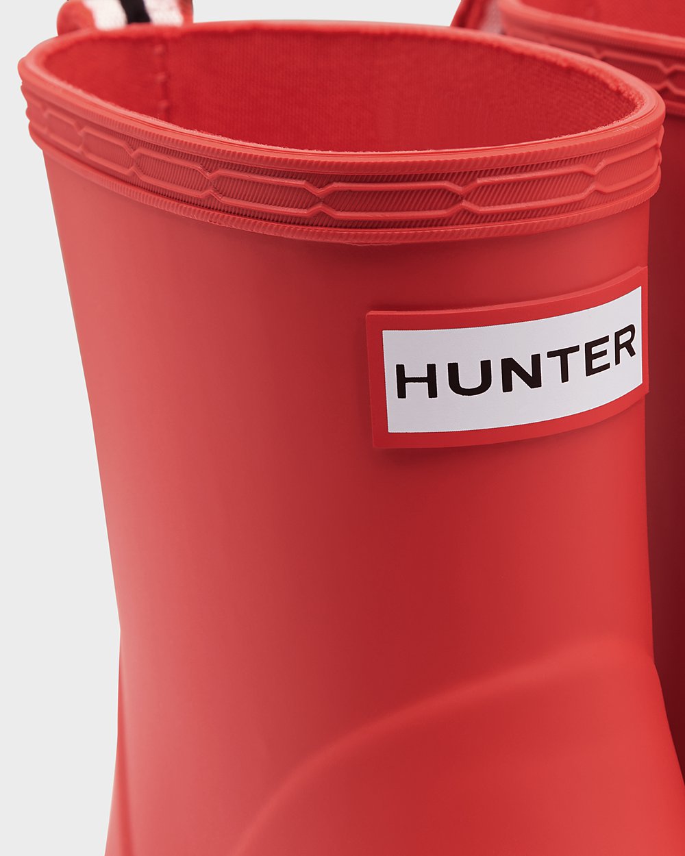 Play Botas Hunter Hombre - Original Short Rain - Rojos - AQEFLWT-41